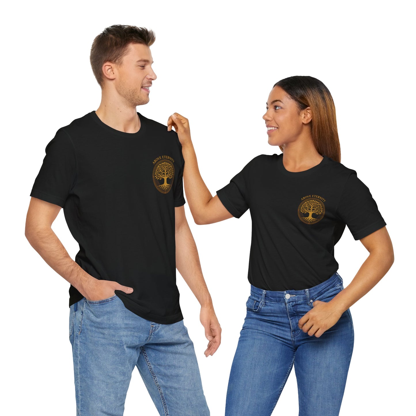 Above Eternity - Unisex Jersey Short Sleeve Tee