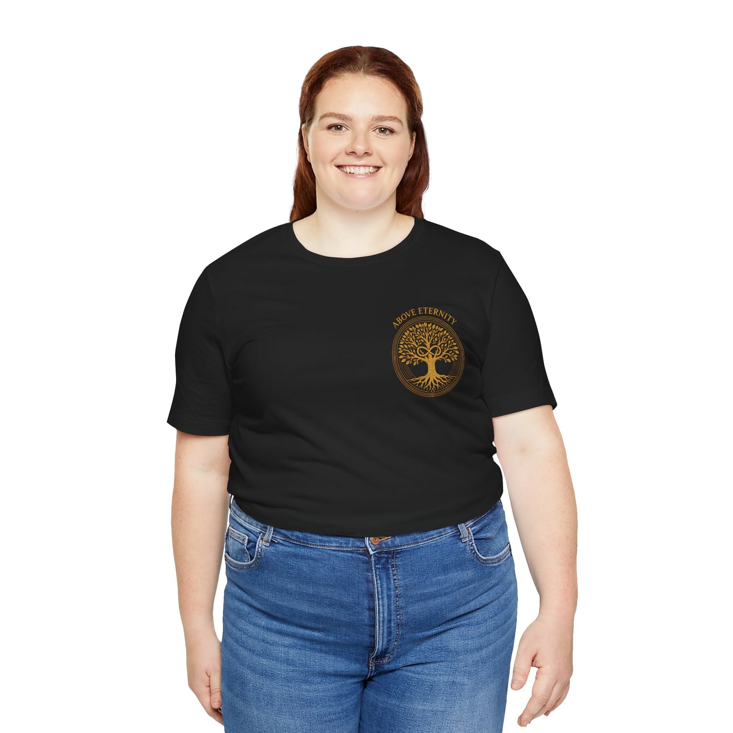 Above Eternity - Unisex Jersey Short Sleeve Tee