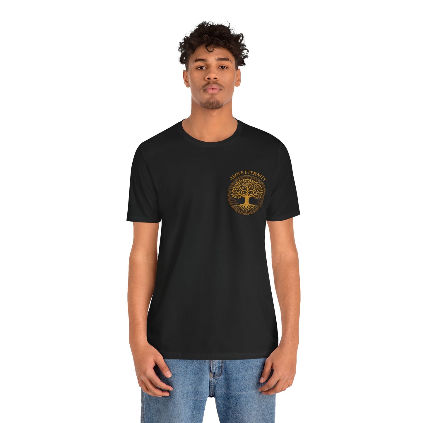 Above Eternity - Unisex Jersey Short Sleeve Tee