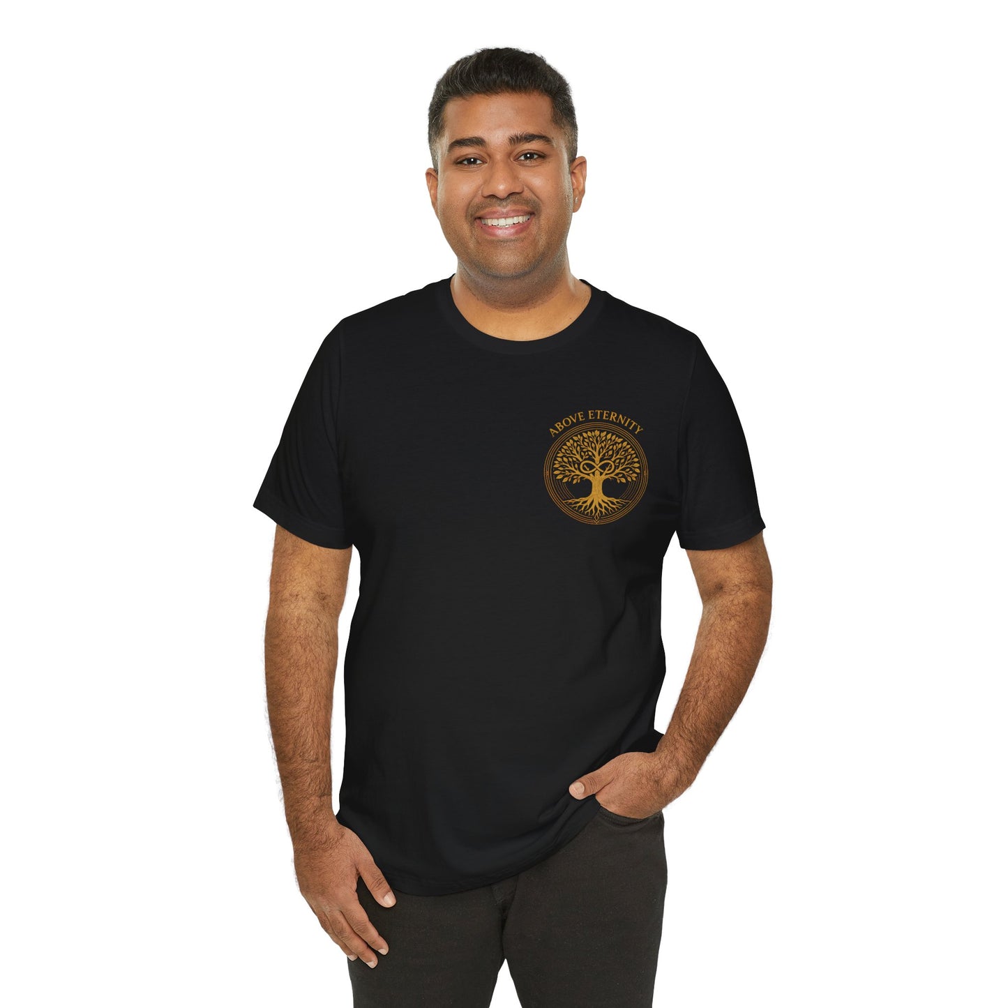 Above Eternity - Unisex Jersey Short Sleeve Tee