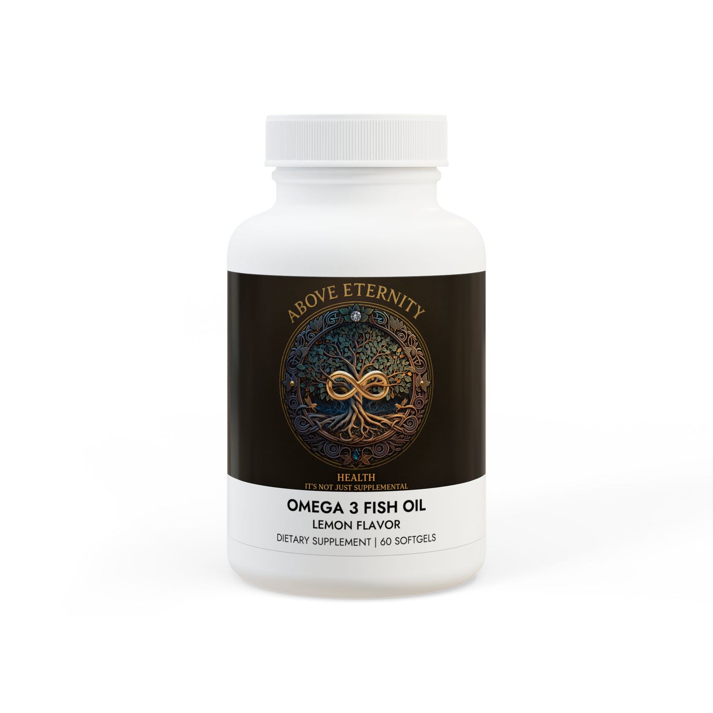 Omega 3 Fish Oil Supplement (60 Softgels)