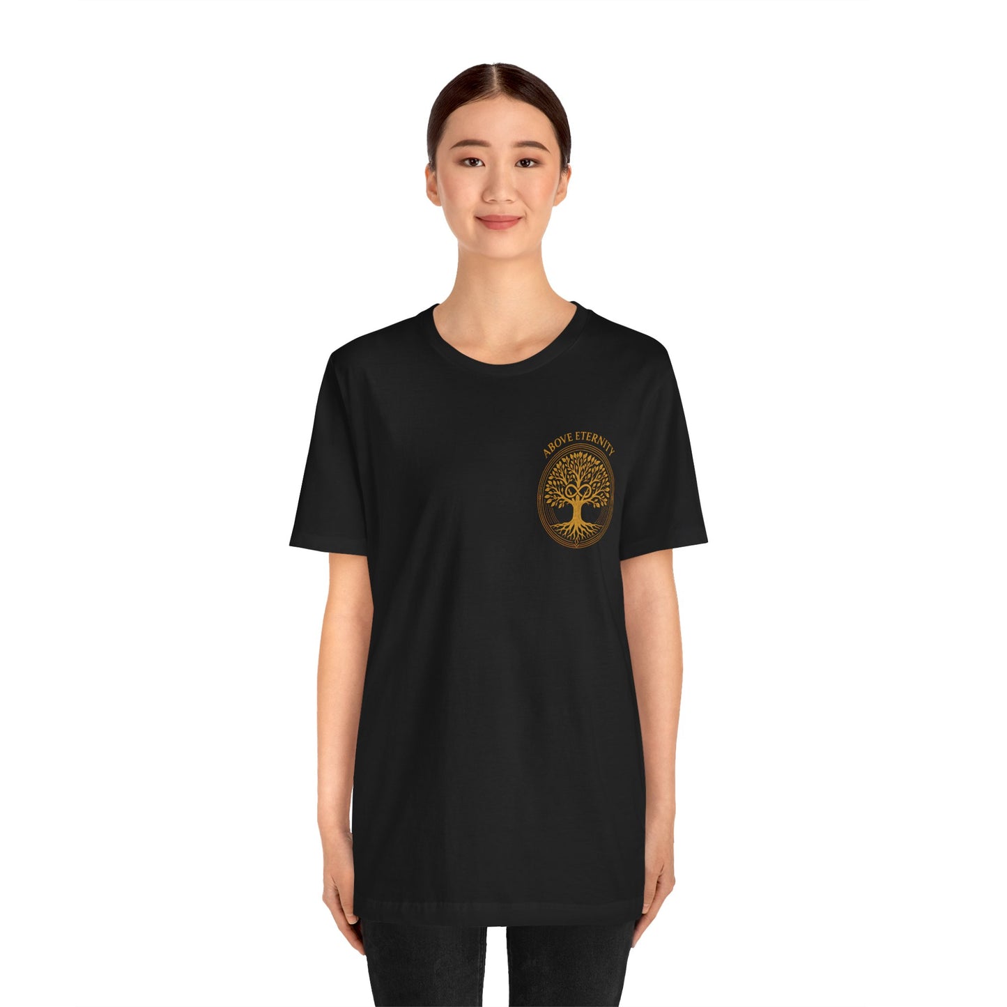 Above Eternity - Unisex Jersey Short Sleeve Tee