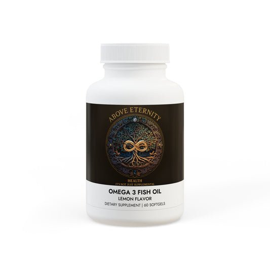 Omega 3 Fish Oil Supplement (60 Softgels)